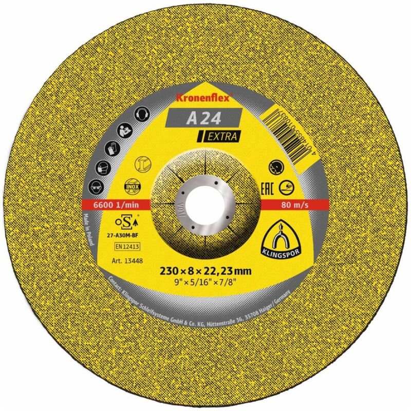 Klingspor - Schruppscheibe a 24 Extra D230xS8mm ( 4000843448 )