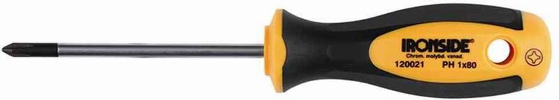 Ironside - Werkstattschraubendreher ph 3 x 150 mm 2-Komponenten-Griff Chrom-Vanadium-Stahl