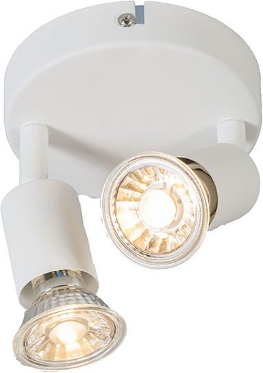 Moderner Deckenstrahler weiß kippbar - Jeany 2