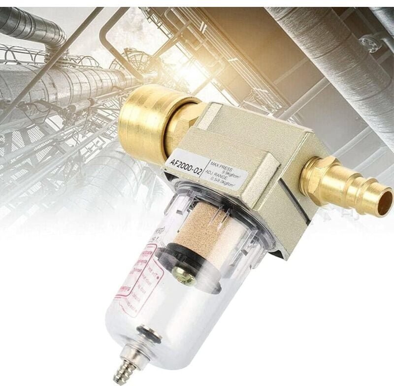 Druckluft-Wasserabscheider, 1/4 Druckluft-Reglerfilter, Kompressor-Reglerfilter, für Kompressorfilter, aafgvc