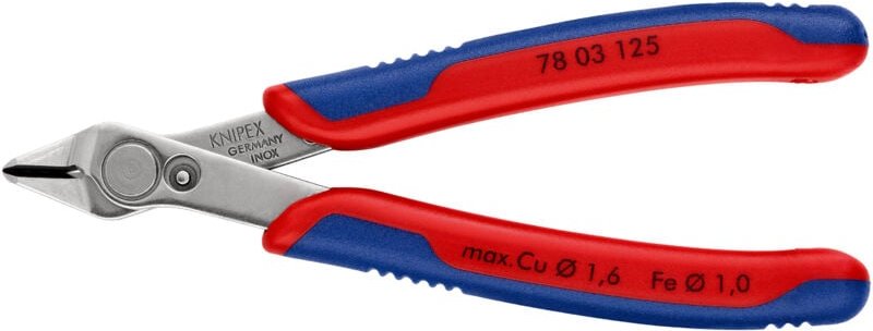 Knipex - 78 03 125 Electronic Super Knips mit Mehrko.-Hülle 125 mm