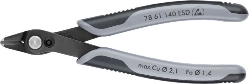 Knipex - Super-Knips 78 61 140 esd Elektronik- u. Feinmechanik Printzange 140 mm