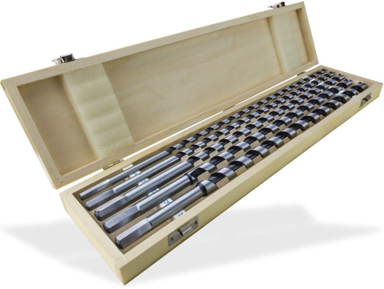 Dema - Holzbohrer Bohrer Spiralbohrer Bohrersatz Schlangenbohrer Set 5 teilig Sortiment