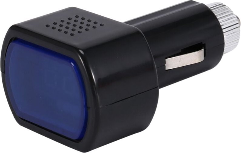 Auto KFZ Spannungsmesser Spannungspruefer 12V/24V Zigarettenanzuender-Stecker