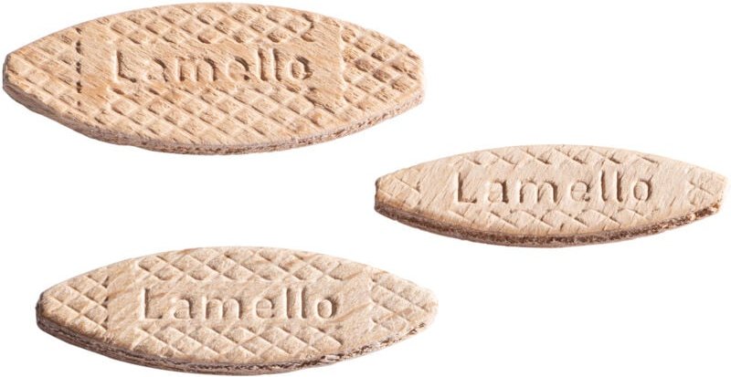 Lamello - Holzlamellen gemischt 1000 Stück aus massivem Buchenholz