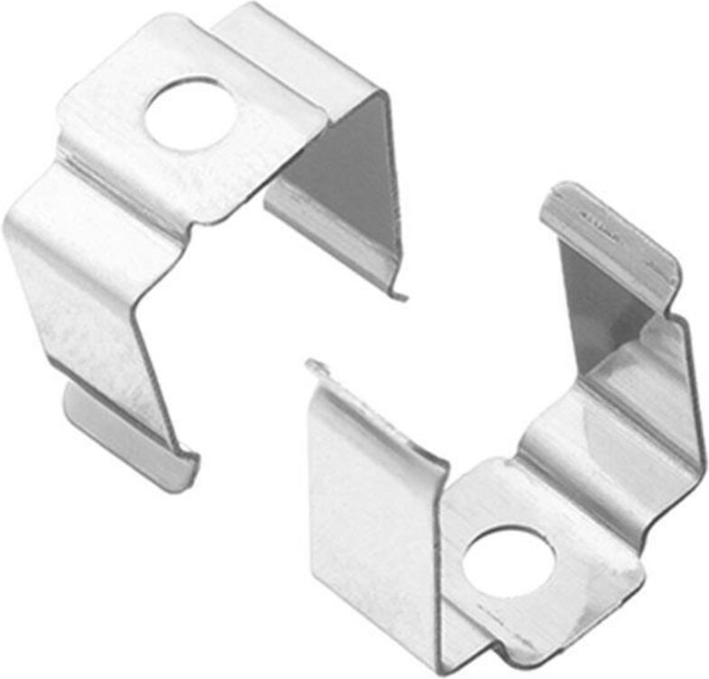 1 Paar Montageclips Halter für Fugen-Profil 20 x 15mm (4303, 4597)