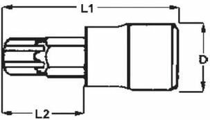 TX45 3/8 Becher Tengtools M381245T-C