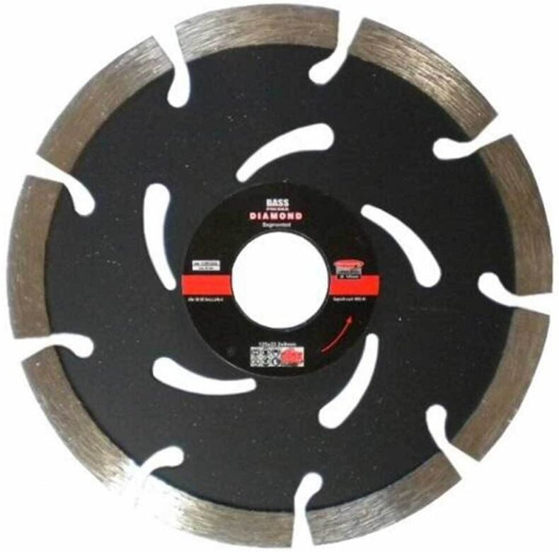 Diamanttrennscheibe für Beton und Stein 125 mm