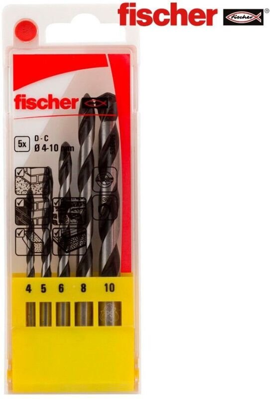 Betonbohrer d-c Set 4-10mm p (5) - Fischer