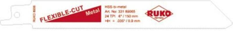 RUKO 33189065 5er-Sets Säbelsägeblätter Sägeblatt-Länge 150mm 5St. C53902