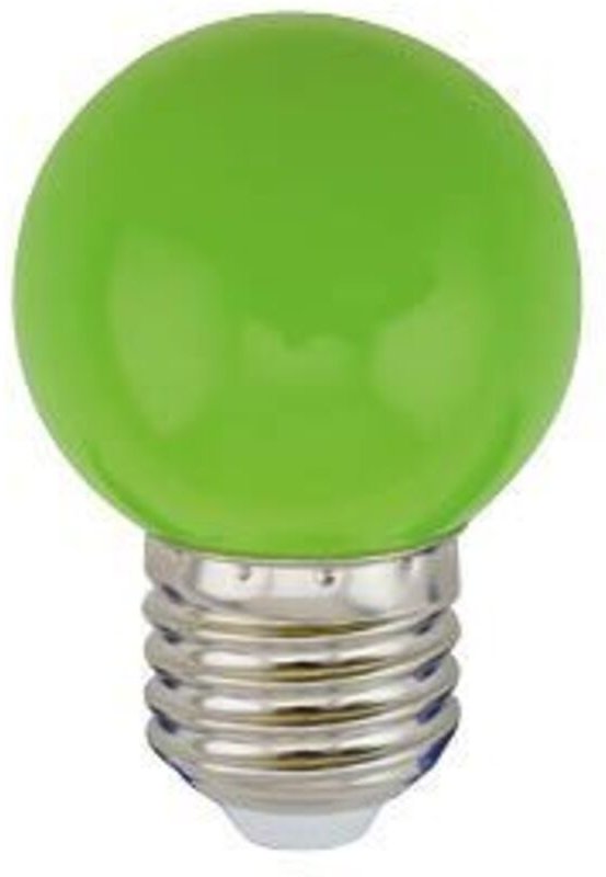 GSC - Kugelförmige LED-Glühbirne 1W E27 Grün
