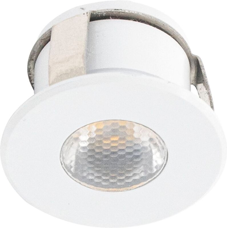 Led Einbauleuchte SL-Mono Mini Spot 3000 k warmweiß, weiß matt