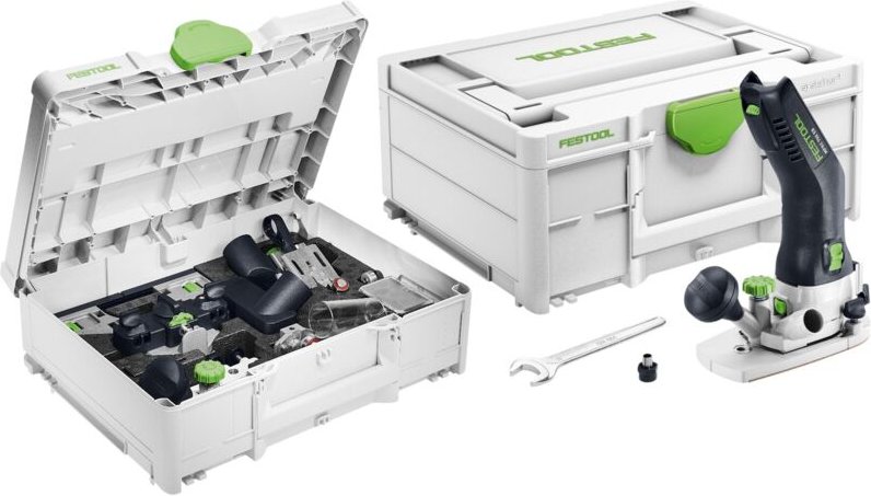 Festool MFKC 700 EB-Basic Akku Modul Kantenfräse 18 V 8 mm Brushless + Zubehör Set + Systainer - ohne Akku, ohne Ladeger...