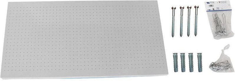 Simonrack Weißes Paneel 600x1200x35 mm mit Haken