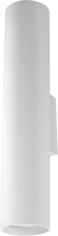 Sollux - lagos - 2 Light Up Down Flush Wandleuchte Weiß, GU10