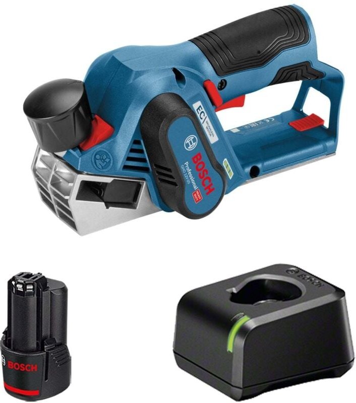 Akku-Hobel gho 12V-20 12 v / 1x 3,0 Ah Akku + Ladegerät - Bosch