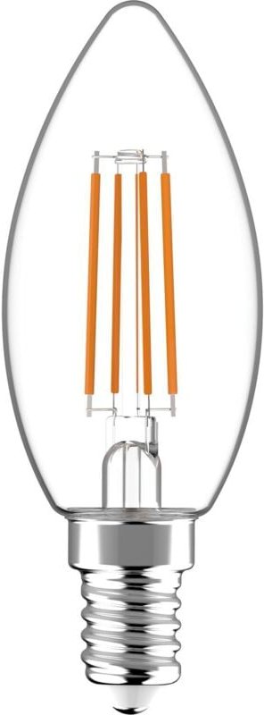 Led's Light - LED-Filament Kerzenlampe dimmbar C35 4,5W 470 lm warmweiß E14