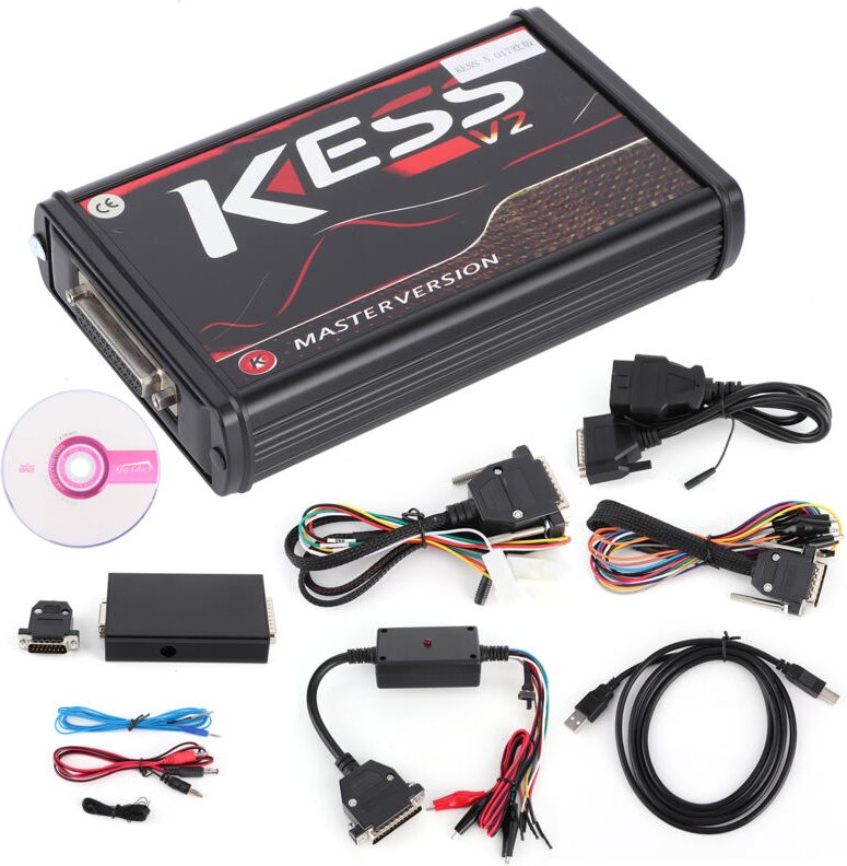 ECU-Autodiagnosescanner-Tool, kess V2 V5.017 ECU-OBD2-Programmiertool Unbegrenztes Token-Autodiagnosetool - Ej.life