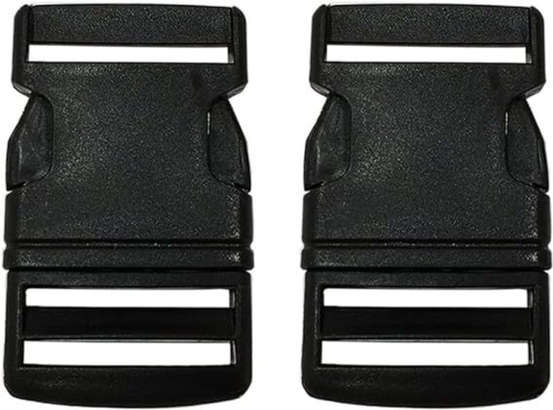 Sollbry - Stück Rucksacknadeln, Größe und Farbe, Kunststoffschnallen, Polypropylen-Schnalle, Rucksackverschluss und Unte...