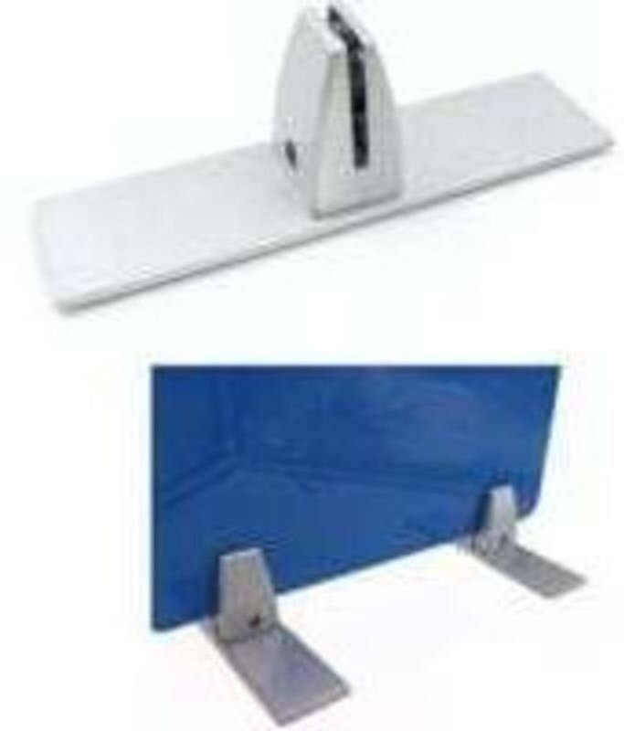 Verstellbare Glasklemmen aus Aluminiumlegierung, Plexiglas-Tischklemme, Trennwandhalterung, Sichtschutzclip für 4–20 mm ...