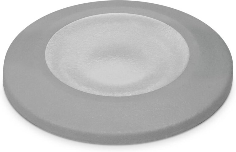 Einbauleuchte Wand Und Boden Rain Round Opal Ip67 G9 Led Bulb 1.70w 170lm Cri80 3000k Grau