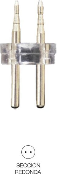 EDM - Edp 71427 Flexilux/Flexiled Rohrverbinder 13 mm 2-Wege gerade Spitze