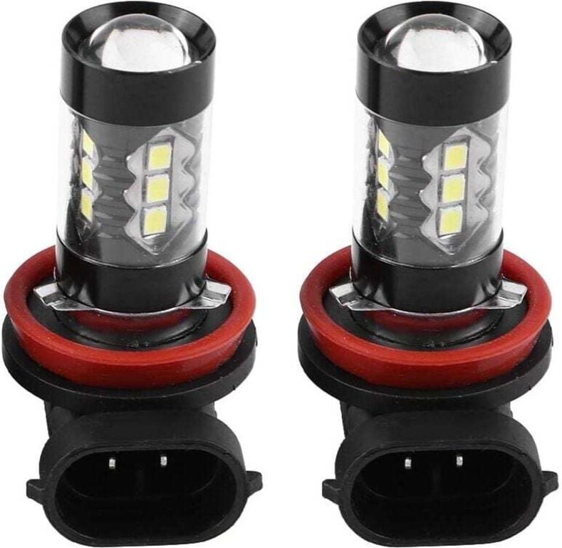 Led-lampen H8 H11 Xtreme Super Helle 6000k 2 Stück H11 H8 12v-24v 80w Auto High Power Nebel Led-lampen Tagfahrlicht Glüh...