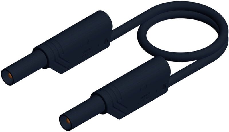 Mls ws 25/2,5 sw Sicherheits-Messleitung Lamellenstecker 4 mm Lamellenstecker 4 mm 25 - Sks Hirschmann