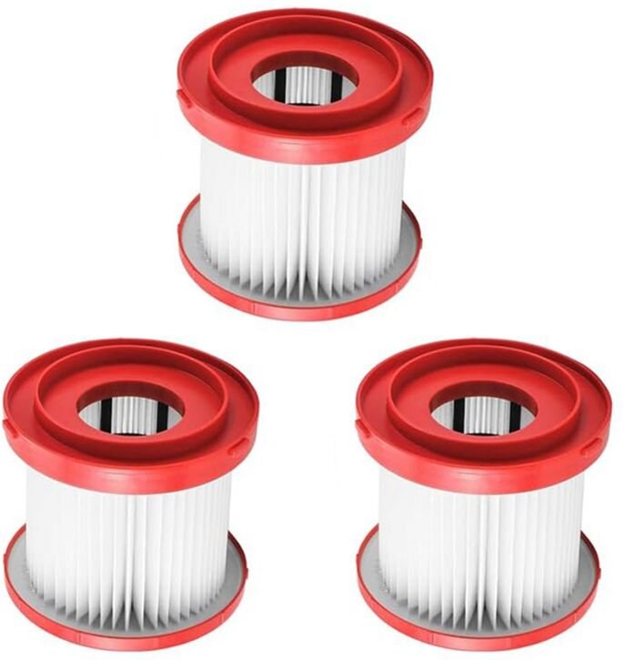 3er-Pack 49-90-1900 Hepa-Filter für Nass-Trockensauger (0880-20, 0970-20) und M12