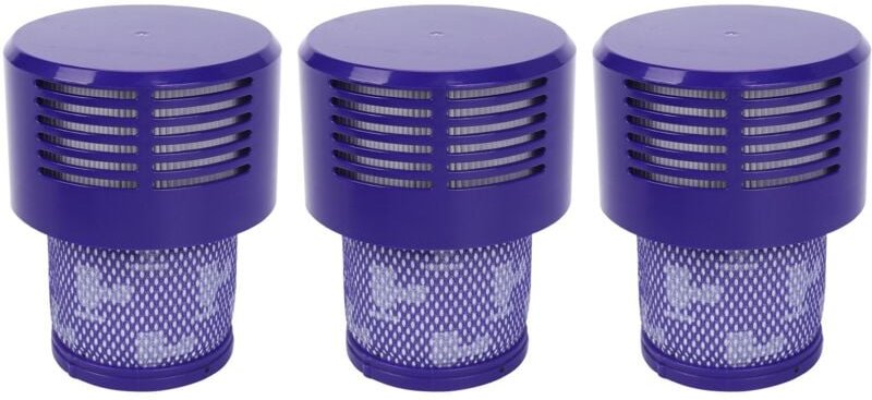 Waschbare Filtereinheit für Dyson V10 SV12 Cyclone Animal Absolute Total Clean Staubsauger (3er-Pack)