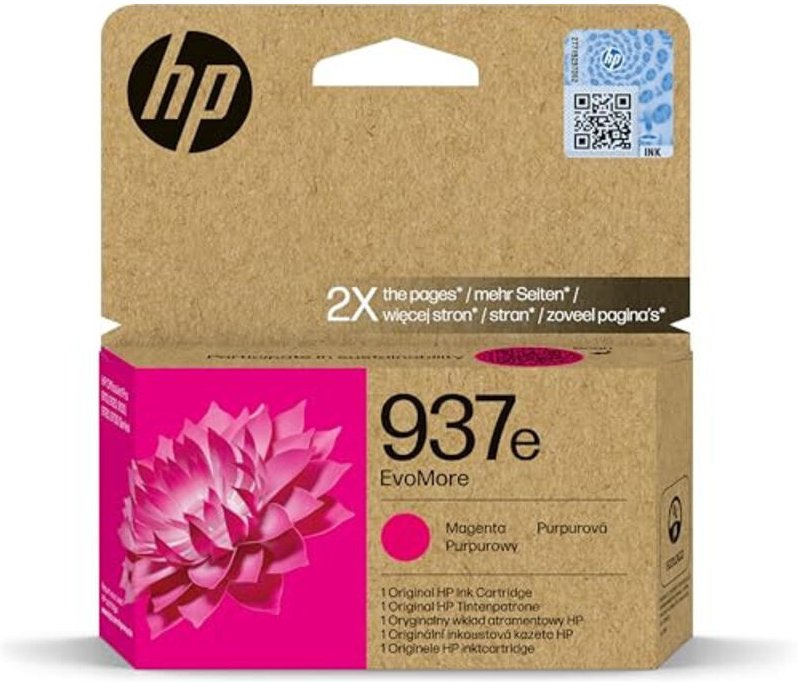 HP Original EvoMore 937e Tintenpatrone HP Patrone magenta