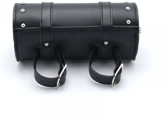 Motorrad-Satteltaschen, Leder-Motorrad-Werkzeugtasche, Universal-Motorrad-Satteltaschen, schwarze Leder-Motorrad-Werkzeu...