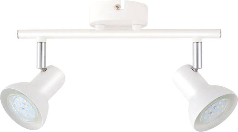 Doppelter linearer Deckenstrahler Kaitola Serie GU10 Weiß