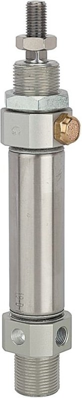 Rundzylinder »msi«, einfachwirkend, Kolben-Ø 32, Hub 10, g 1/8 - Riegler