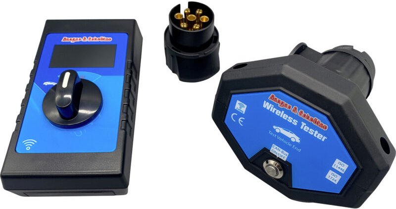 Berger & Schröter 48.963 Anhänger-Steckdosentester Pole:7