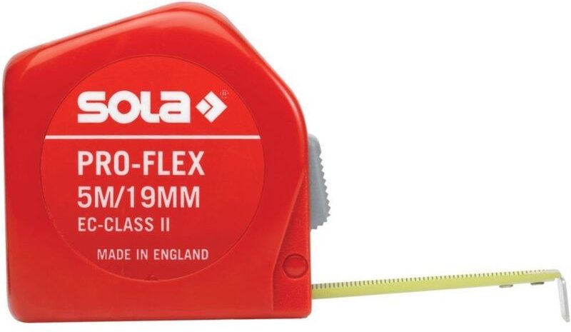 Taschenbandmaß Pro-Flex 3m x 13mm - Sola