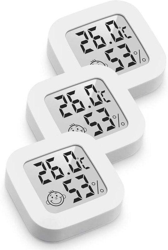 Mini-Hochpräzisions-Digital-Innen-Hygrometer-Thermometer-Hygrometer-Komfortniveauanzeige