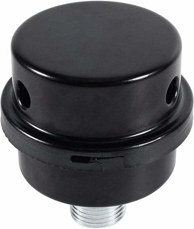 Luftkompressor-Schalldämpfer, 1/2-Zoll-Gewindeanschluss-Schalldämpferfilter, Geräuschreduzierungs-Luftfilter-Ansaugfilte...