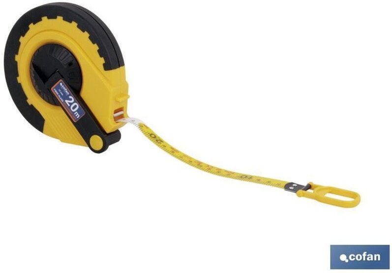 Maßband aus Glasfaser/Bauchmuskeln, 20 m