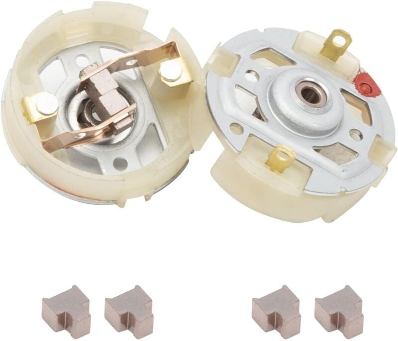RS550 Motor Kohlebürstenhalter und Kohlebürsten kompatibel mit bosch makita hitachi metabo - Lntyq