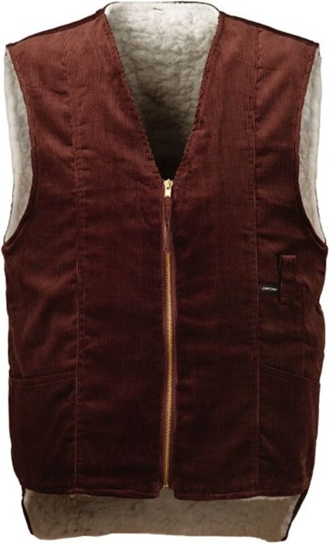 Protection Cordweste, Webfell, Gr. s, braun - Craftland