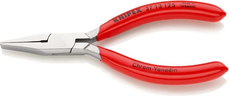 Thumbnail - Knipex - 37 13 125 Greifzange für Feinmechanik verchromt 125 mm