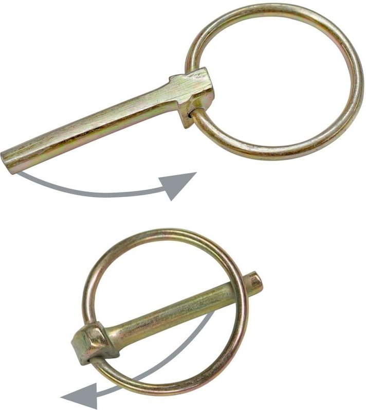 Hymer Sicherungssplintset für Aluminium Diele Telesteg 2 Stück