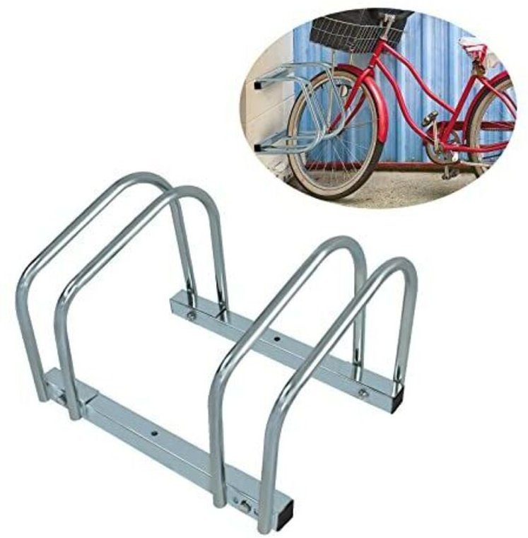 Fahrradständer, Mehrfachständer Für Boden- und Wandmontage, ca. 40 x 32 x 26 cm, Für 2 Fahrräder