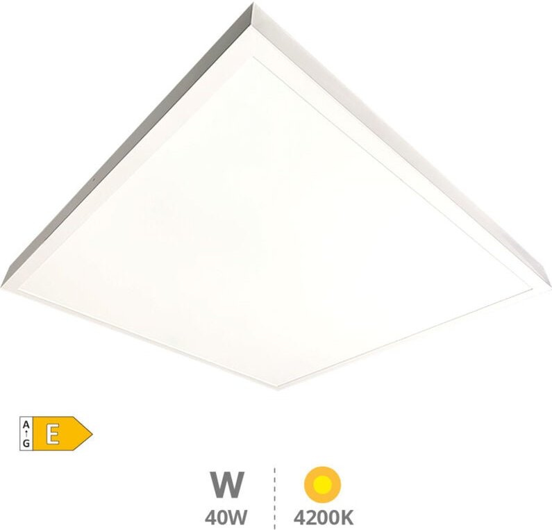LED-Flächenleuchte Borma Oberfläche 40W 4200K Weiß 60x60cm