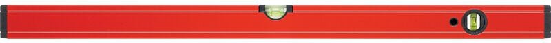 Wasserwaage lm 50 cm rot pulverbeschichtet - Format