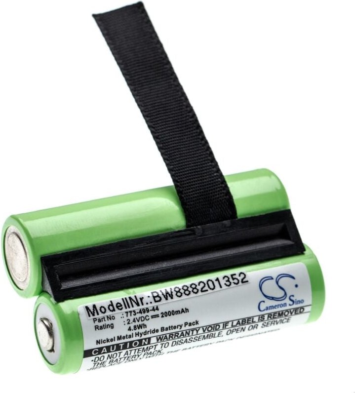 Vhbw - Akku kompatibel mit Demag DRC10 Industrie-Funkfernsteuerung Fernbedienung (2000mAh, 2,4V, NiMH)