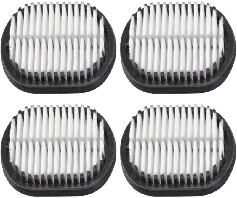 Vtizikl Lot de 4 filtres à particules haute efficacité pour aspirateur 2.0 Slim, avec attrape-poussière, compatible avec...