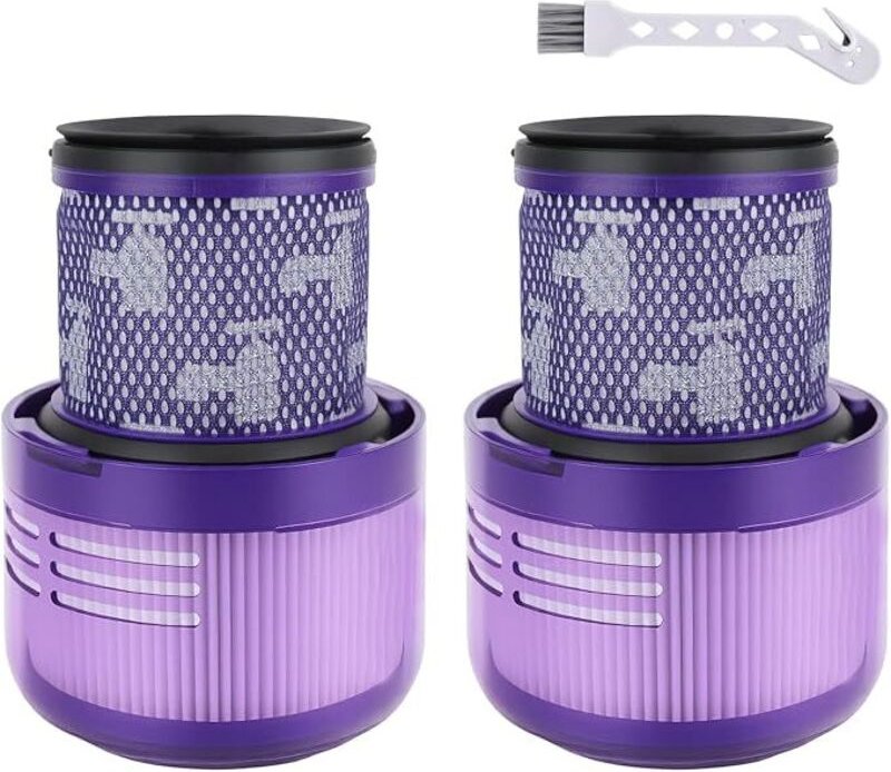 Ersatzfilter kompatibel mit dem Akku-Staubsauger SV18 – 2er-Pack waschbare H13 Hochleistungs-Vorfilter – Ersetzt Teilenu...