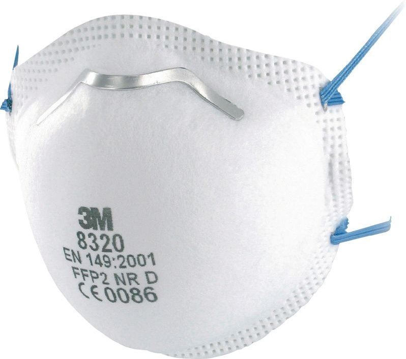 3M - Masque de protection respiratoire 8320 en 149:2001 + A1:2009 FFP2 nrd FFP2NRD 10St./KT